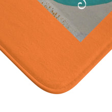 Cargar imagen en el visor de la galería, Nicana Graffiti Orange Bath Mat
