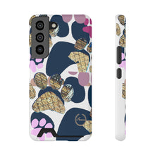 将图片加载到图库查看器，Nicana Paw on paws Phone Case With Card Holder

