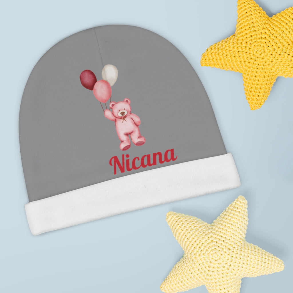 Nicana Bear & Balloons Baby Beanie