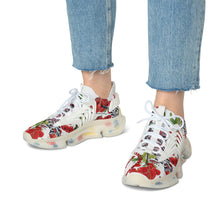 Cargar imagen en el visor de la galería, Nicana  Thorns  and Roses Women&#39;s Mesh Sneakers
