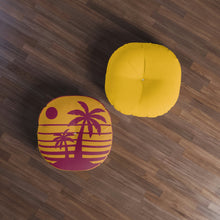 将图片加载到图库查看器，Nicana Paradise Tufted Floor Pillow, Round
