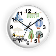 将图片加载到图库查看器，Nicana Baby Wall clock
