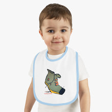 Load image into Gallery viewer, Nicana Making Moves Baby Contrast Trim Jersey Bib
