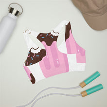 Load image into Gallery viewer, Nicana Ice Cream Girls&#39; Double Lined Seamless Sports Bra
