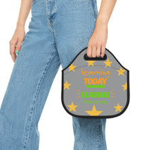 Load image into Gallery viewer, Nicana Learning is key Neoprene Lunch Bag
