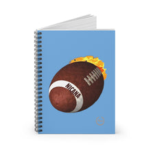 Load image into Gallery viewer, Nicana Football Kick-off Spiral Notebook - Ruled Line
