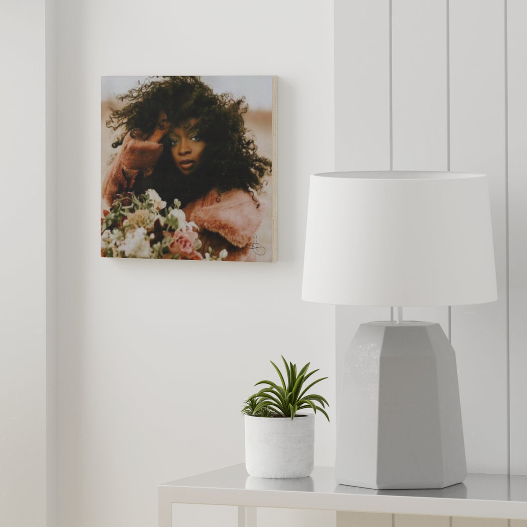 Nicana Beauty in Autumn Wood Canvas