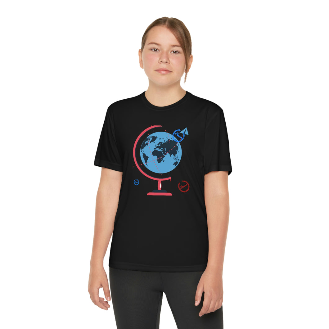 Nicana Global Traveler Unisex Youth Competitor Tee
