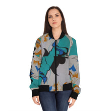 Carica l&#39;immagine nel visualizzatore di Gallery, Nicana Graffiti Women&#39;s Bomber Jacket (AOP)
