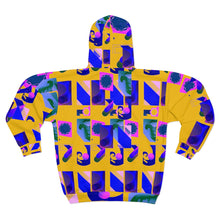 将图片加载到图库查看器，Nicana Color Block Unisex Zip Hoodie
