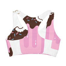 Load image into Gallery viewer, Nicana Ice Cream Girls&#39; Double Lined Seamless Sports Bra
