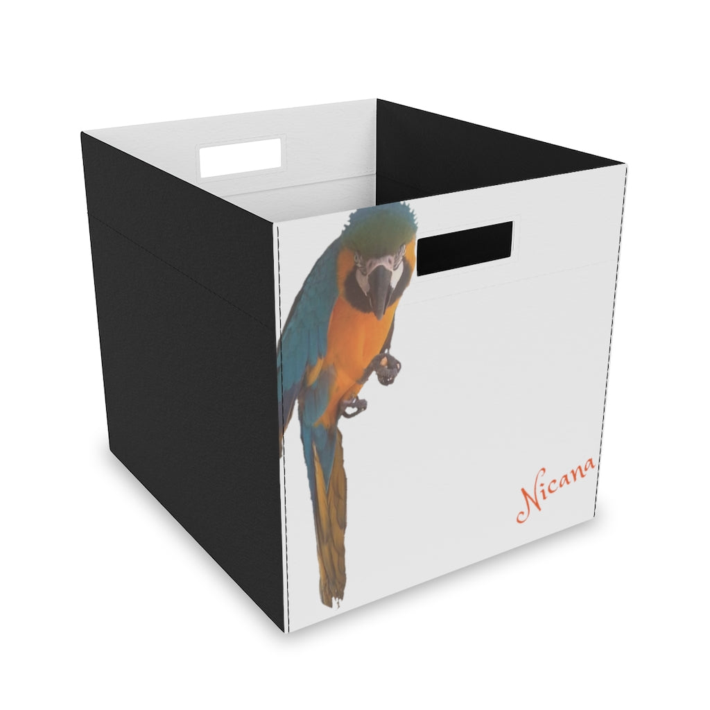 Nicana Tropics Felt Storage Box