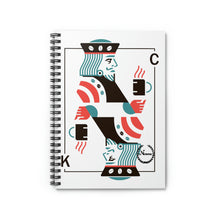 Carica l&#39;immagine nel visualizzatore di Gallery, King Campbell Spiral Notebook - Ruled Line
