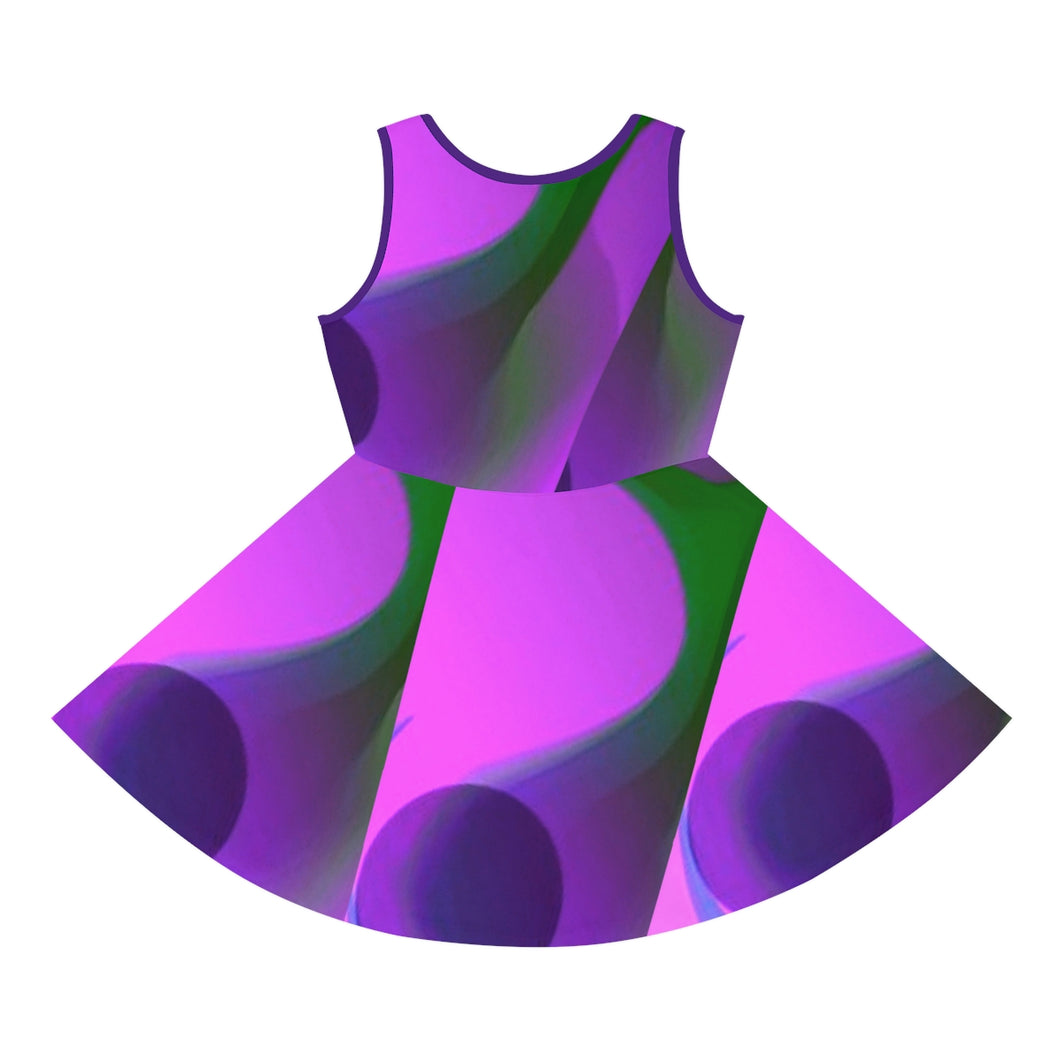 Nicana Las Luces Girls' Sleeveless Sundress (2T-XL)