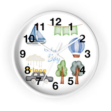 将图片加载到图库查看器，Nicana Baby Wall clock
