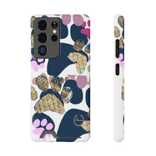 将图片加载到图库查看器，Nicana Paw on paws Phone Case With Card Holder
