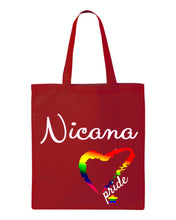 Load image into Gallery viewer, Nicana Pride Canvas Totes
