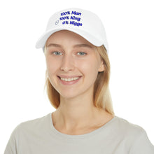 Load image into Gallery viewer, Nicana 100% Man Low Profile Baseball Cap
