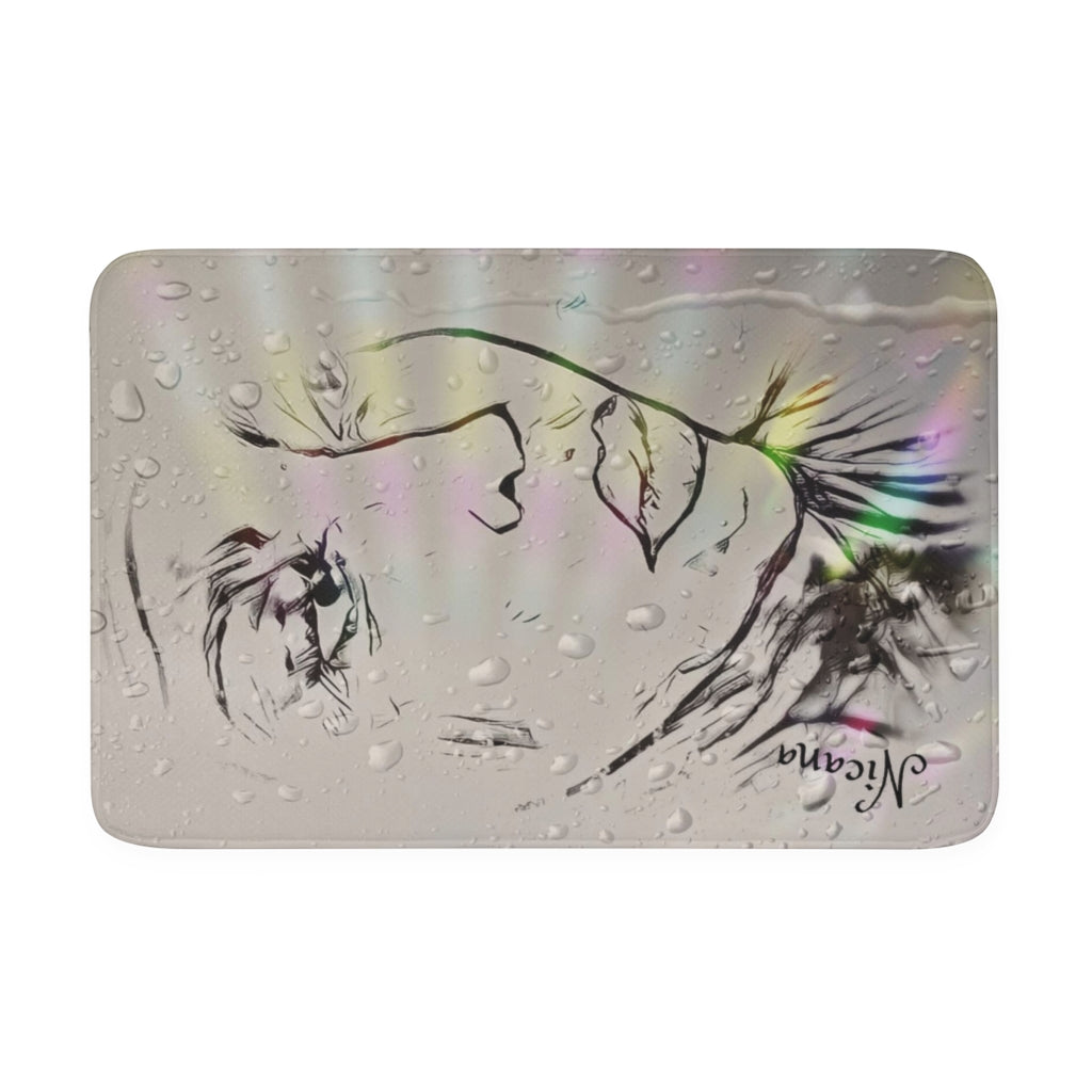 Nicana Queen Memory Foam Bath Mat