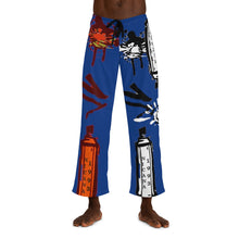 Load image into Gallery viewer, Nicana Graffiti Tag Men&#39;s Pajama Pants (AOP)

