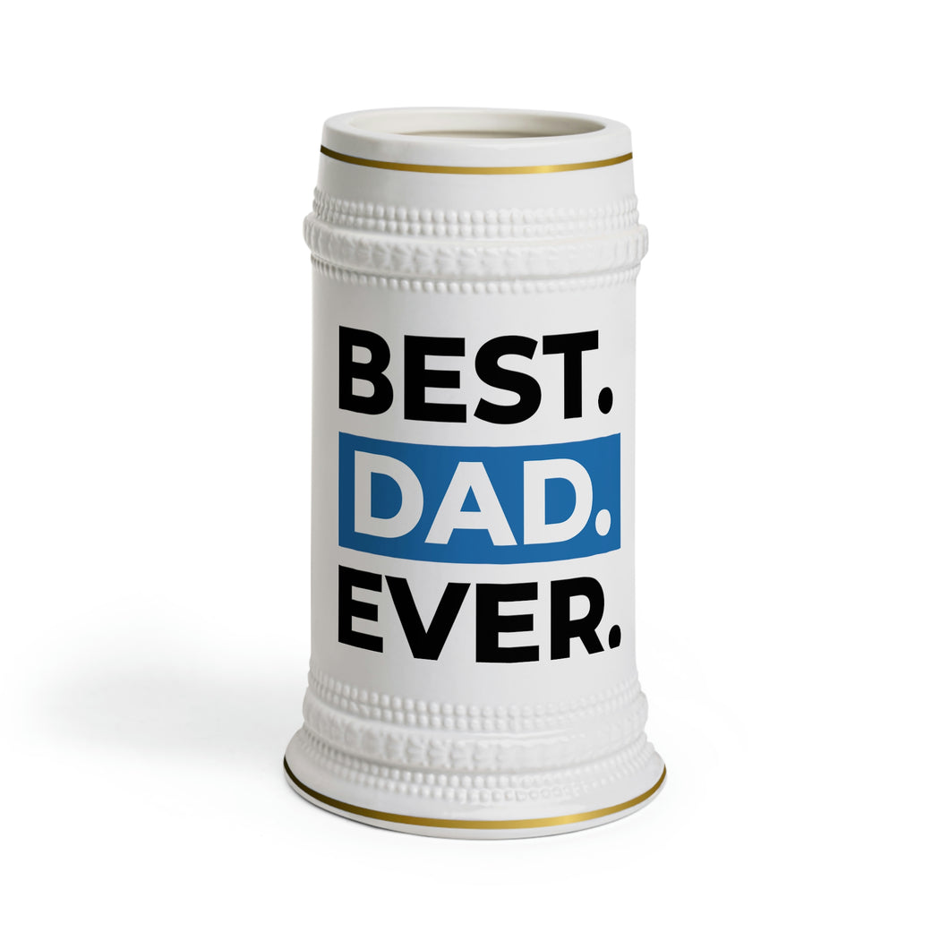 Nicana Best Dad Ever Beer Stein Mug