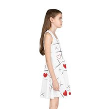 将图片加载到图库查看器，Nicana Tic Tac Love Girls&#39; Sleeveless Sundress 2T-XL
