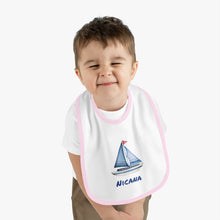 Cargar imagen en el visor de la galería, Nicana Baby Sail On Jersey Bib
