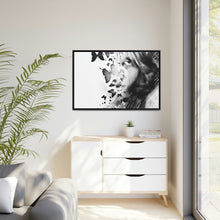 将图片加载到图库查看器，Nicana The Transformation Matte Canvas, Black Frame
