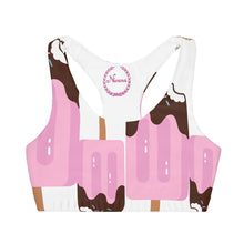 Load image into Gallery viewer, Nicana Ice Cream Girls&#39; Double Lined Seamless Sports Bra
