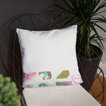 将图片加载到图库查看器，Nicana Pink Splash Basic Pillow
