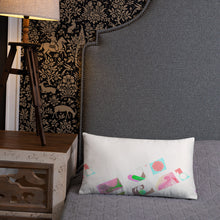 将图片加载到图库查看器，Nicana Pink Splash Basic Pillow
