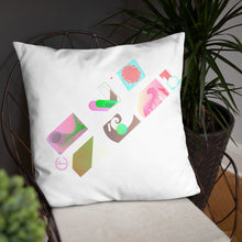 将图片加载到图库查看器，Nicana Pink Splash Basic Pillow
