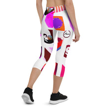 Load image into Gallery viewer, Nicana Color Check Capri Leggings
