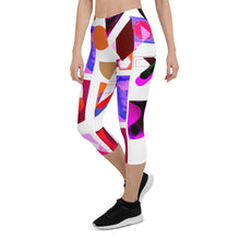 Load image into Gallery viewer, Nicana Color Check Capri Leggings
