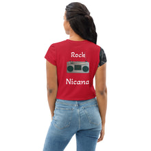 Load image into Gallery viewer, Nicana Music Grooves Crop Tee
