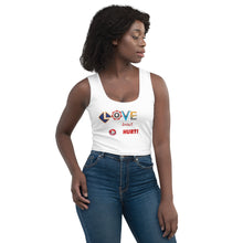 Cargar imagen en el visor de la galería, Love Doesn&#39;t Hurt Crop Top
