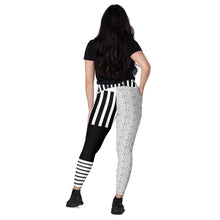 Charger l&#39;image dans la galerie, Nicana Splits Crossover leggings with pockets

