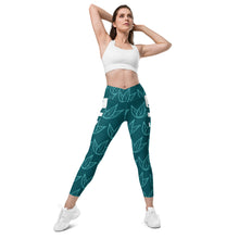 Cargar imagen en el visor de la galería, Crossover leggings with pockets
