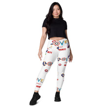 Load image into Gallery viewer, Crossover leggings with pockets
