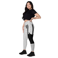 Charger l&#39;image dans la galerie, Nicana Splits Crossover leggings with pockets
