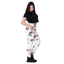 Carica l&#39;immagine nel visualizzatore di Gallery, Crossover leggings with pockets
