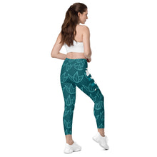 Cargar imagen en el visor de la galería, Crossover leggings with pockets
