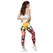 Load image into Gallery viewer, Nicana Lines Crossover leggings with pockets

