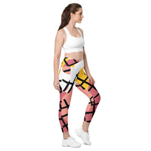 Load image into Gallery viewer, Nicana Lines Crossover leggings with pockets
