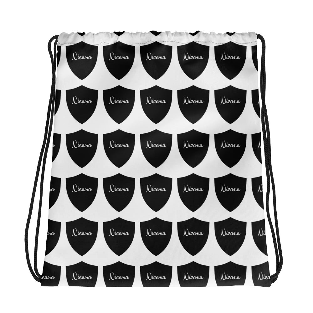 Nicana Shield Drawstring bag