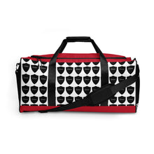 将图片加载到图库查看器，Nicana Shield Red, White and Black Duffle bag
