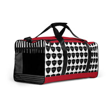 将图片加载到图库查看器，Nicana Shield Red, White and Black Duffle bag
