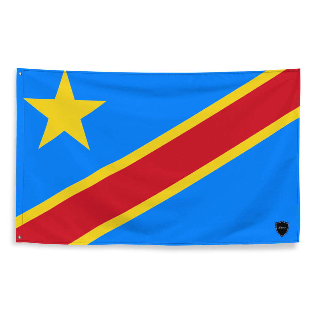 Democratic Republic of The Congo  Rep your Heritage Flag