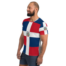 Carica l&#39;immagine nel visualizzatore di Gallery, Dominican Heritage Men&#39;s Athletic T-shirt
