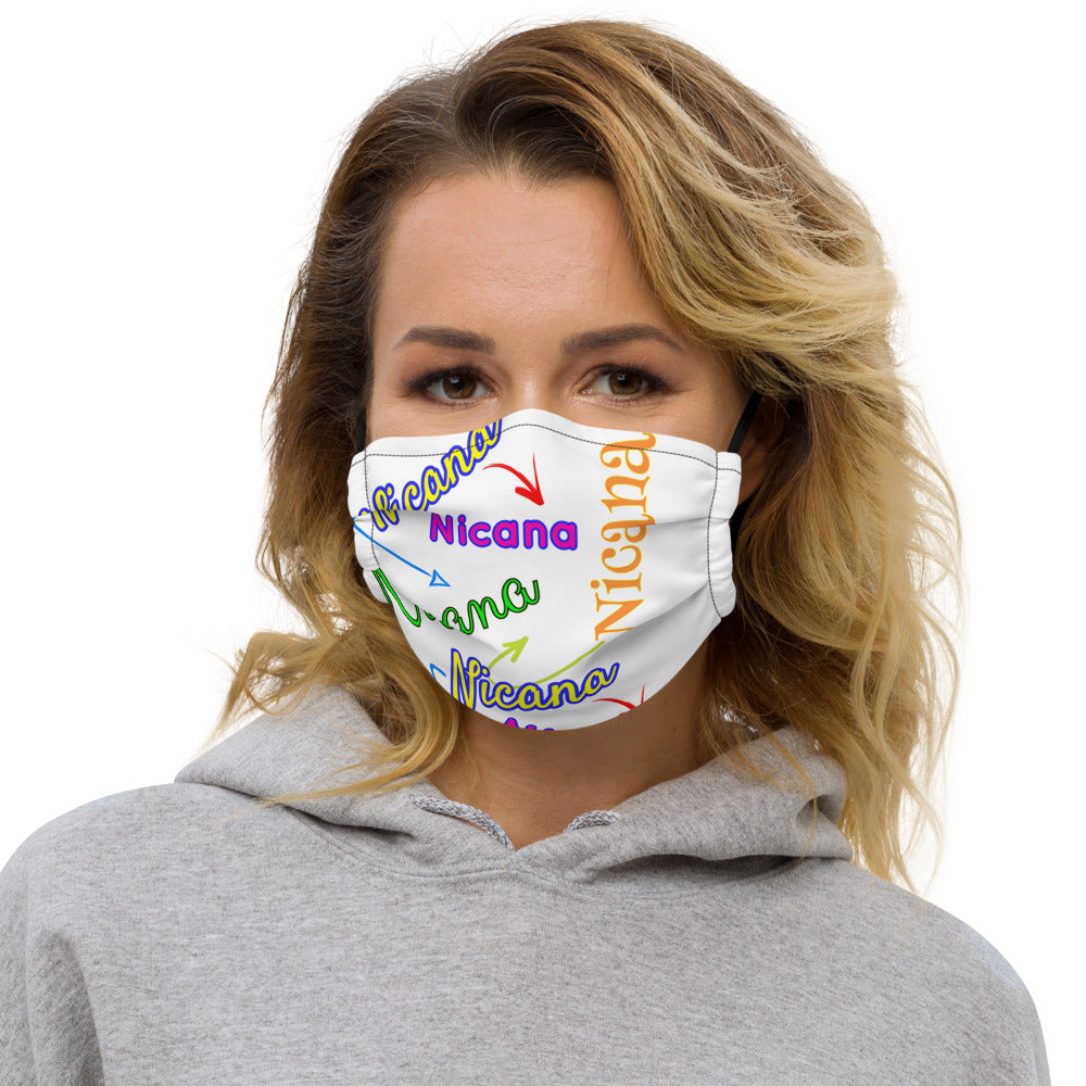 Nicana Nicana Premium face mask white